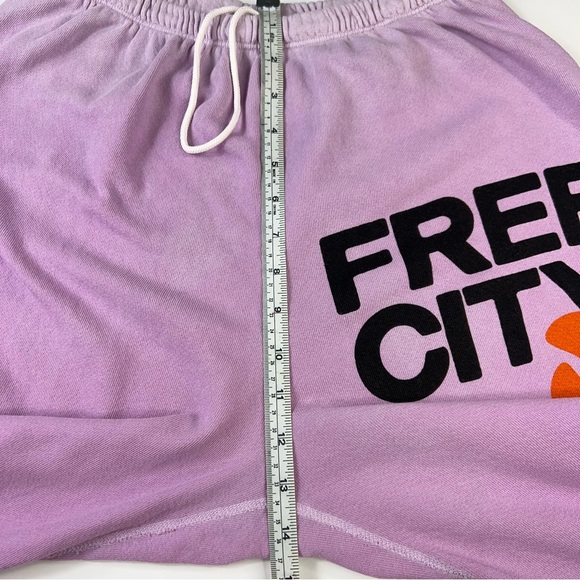 Free City Lets Go OG SuperVintage PinkMilk Dove Sweatpants Women’s Sz XS-M New - Picture 5 of 15
